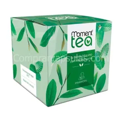 MOMENT TEA Té Verde Moruno con Hierbabuena 15 Piramides