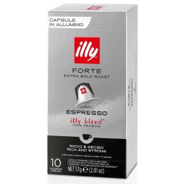 illy Forte  10 Cápsulas Compatibles Nespresso®