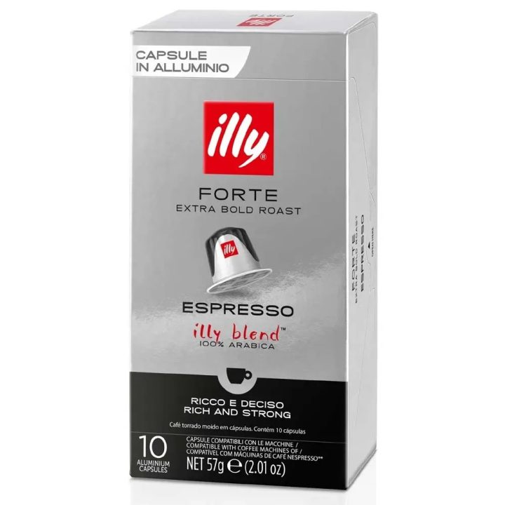 illy Forte 10 Cápsulas Compatibles Nespresso®