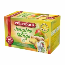 Jengibre con Mango Pompadour 20 bolsitas