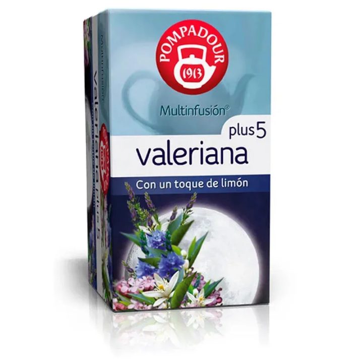 Valeriana plus 5 Pompadour con un toque de limón 20 u.