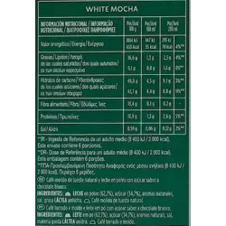 Valor nutricional White Mocha Starbucks 12 Cápsulas by NESCAFÉ® Dolce Gusto®