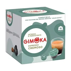 Gimoka Espresso Cremoso compatibles Dolce Gusto® 16 Cápsulas