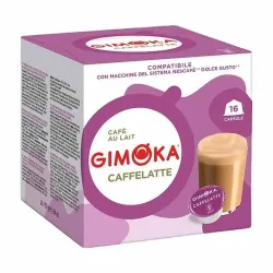 Gimoka Caffelatte compatibles Dolce Gusto® 16 Cápsulas