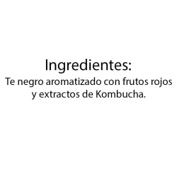 Ingredientes Té negro komucha Hornimans