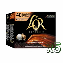 L'OR Espresso Colombia compatibles Nespresso® 200 cápsulas