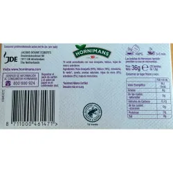 Valor nutricional Infusión de arándanos, hibisco, rosa mosqueta y zarzamora  estuche 20 bolsitas