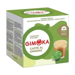 Gimoka Café al Ginseng compatibles Dolce Gusto®* 30 Cápsulas