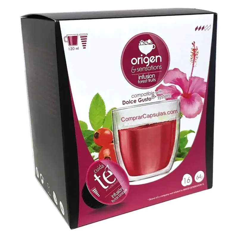 Origen Sensations Frutas del Bosque compatibles Dolce Gusto®*