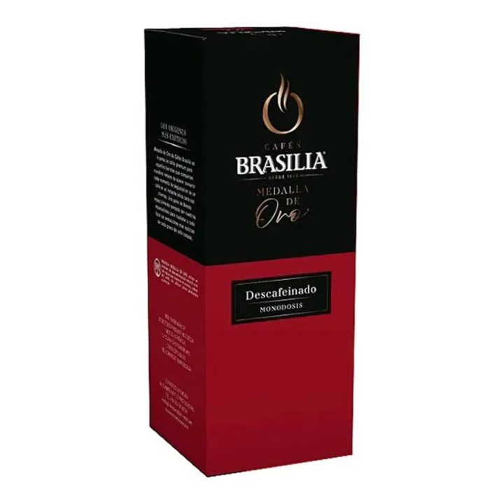 Monodosis Descafeinado Brasilia Medalla de Oro 25 u. sistema E.S.E.