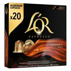 L'OR Espresso Colombia compatibles Nespresso® 20 cápsulas