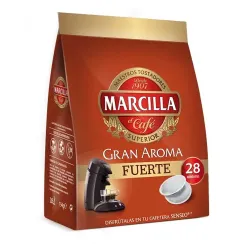 Marcilla 28 monodosis cafe fuerte natural para Senseo®
