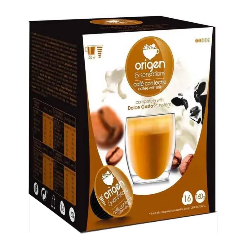 Origen Sensations Café con Leche  dolce gusto