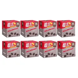 Pack 8 unidades Café Siena Descafeinado 40+8 Cápsulas Compatibles Nespresso®