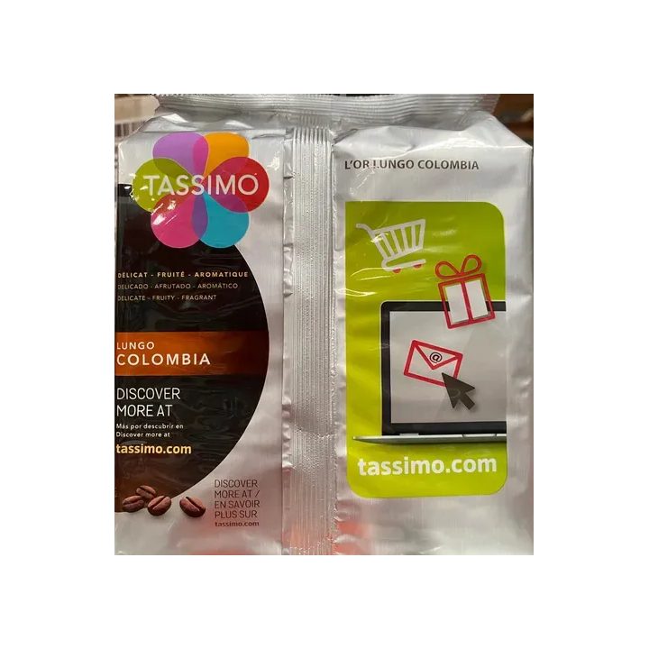 Información Tassimo L'Or Lungo Colombia