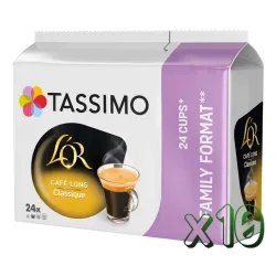 Lote 10 Tassimo L'OR Long Classique 24 TD