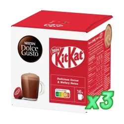 NESCAFÉ® Dolce Gusto® KITKAT® x 3, 48 Cápsulas