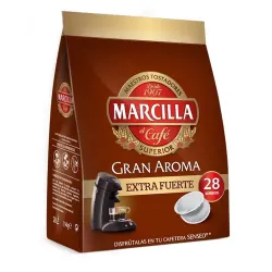 Marcilla 28 monodosis Extra Fuerte para Senseo®