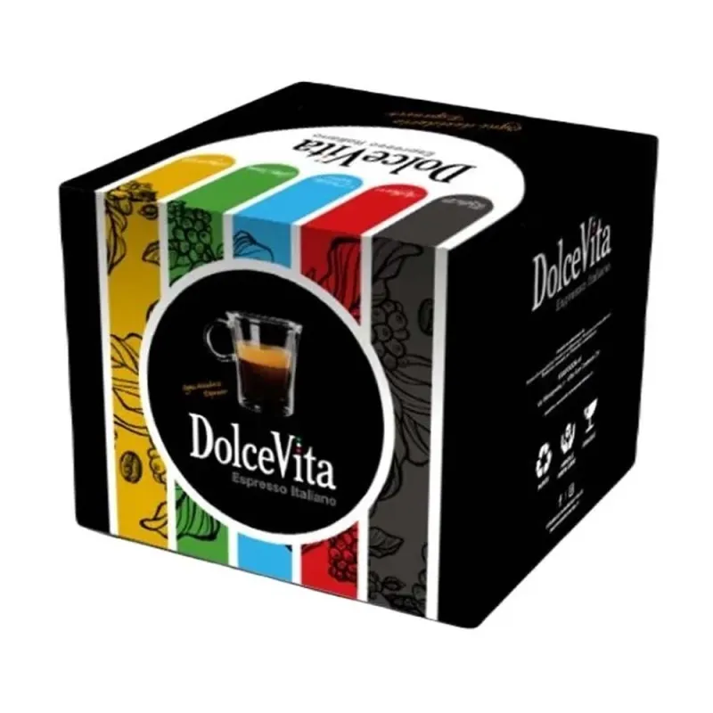 DolceVita Gran Crema 100 cápsulas café compatibles Espresso Point