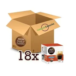 Pack 18 Dolce Gusto Lungo Descafeinado