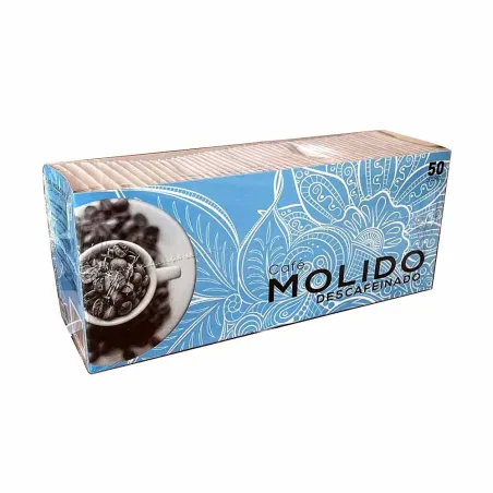 blister Café molido Descafeinado 7 grs. x 50 monodosis