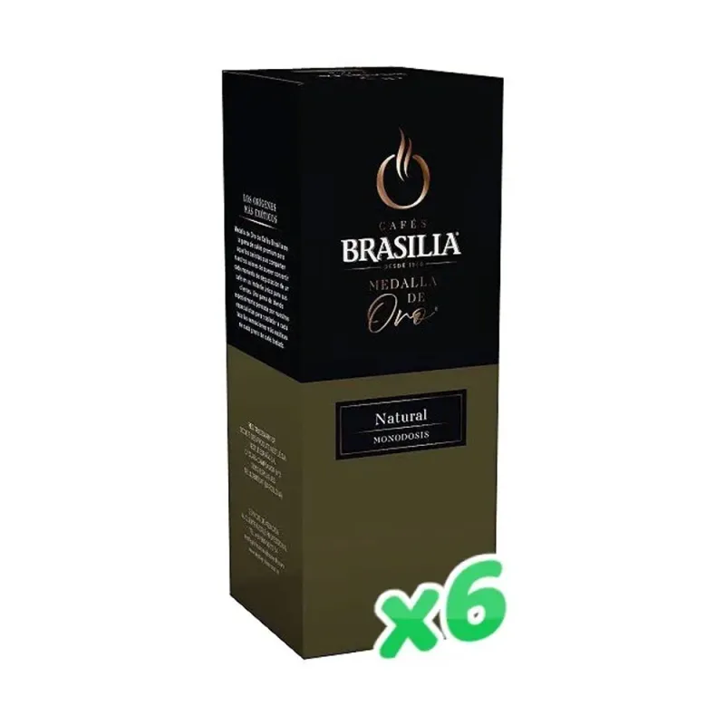 Monodosis Natural Brasilia Medalla de Oro 6x25 u. sistema E.S.E. Monodosis Natural Brasilia Medalla de Oro 6x25 u. sistema E.S.E.