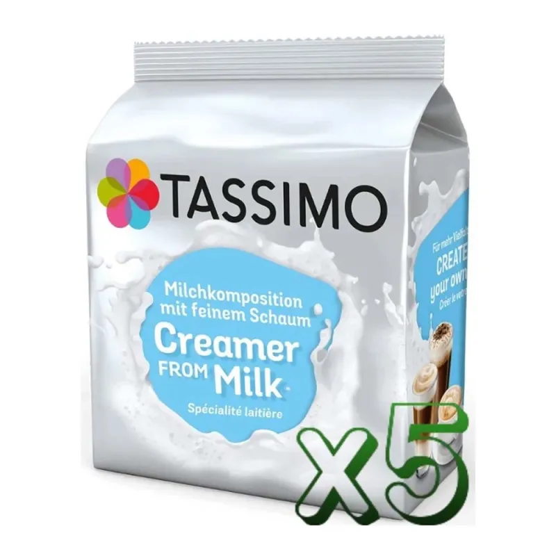 Lote 5 Tassimo Especialidad Láctea 80 Cápsulas Lote 5 Tassimo Especialidad Láctea 80 Cápsulas