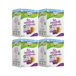 Lote x 4 Café con Leche Sin Lactosa Central Lechera Asturiana Compatibles Dolce Gusto®*