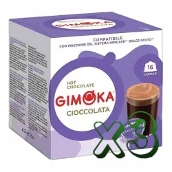 Gimoka Cioccolata compatibles Dolce Gusto® 48 Cápsulas