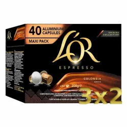 L'OR Espresso Colombia 120 cápsulas 3x2 Compatibles Nespresso®