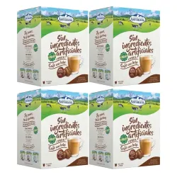 Lote x 4 Café con Leche Central Lechera Asturiana Compatibles Dolce Gusto®*