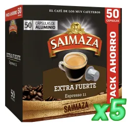 Saimaza Extra Fuerte Pack 250 Cápsulas Compatibles Nespresso®