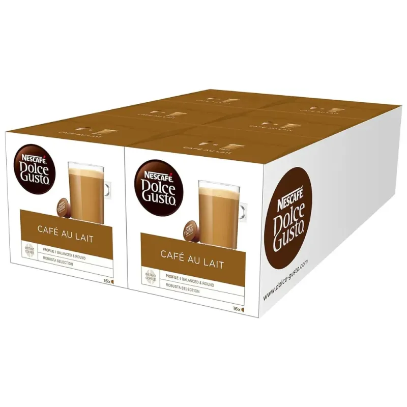 NESCAFÉ® Dolce Gusto® Café con leche 96 Cápsulas NESCAFÉ® Dolce Gusto® Café con leche 96 Cápsulas
