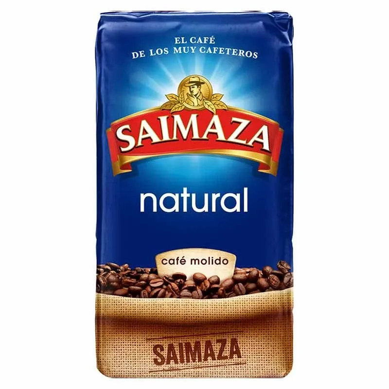 Saimaza Natural café molido en bolsa de 250 gramos Saimaza Natural café molido en bolsa de 250 gramos