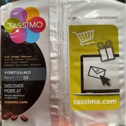 Valor energètico Tassimo L'OR Espresso Fortissimo Familiar
