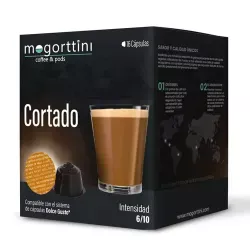 Cortado Mogorttini Dolce Gusto 16 capsulas compatibles