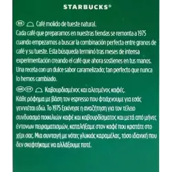 Valor energético Espresso Roast Starbucks Dolce Gusto