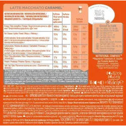 Valor energetico Latte Macchiato Caramel 24 servicios. Pack 48 cápsulas Dolce Gusto