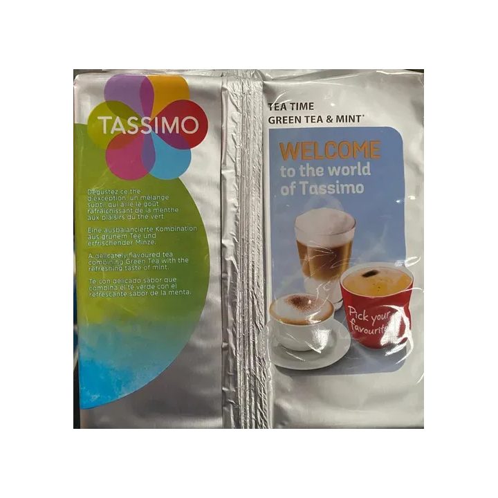 Te Verde con Menta Tassimo 16 unidades