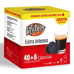 Extra Intenso Kfetea 48 cápsulas, Formato Super Ahorro, Dolce gusto