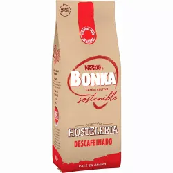 Café en grano descafeinado Bonka 500 gr Especial Hosteleria