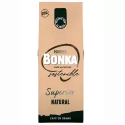 Bonka Natural Superior 1 kg. café en grano Etiqueta Negra Nestlé