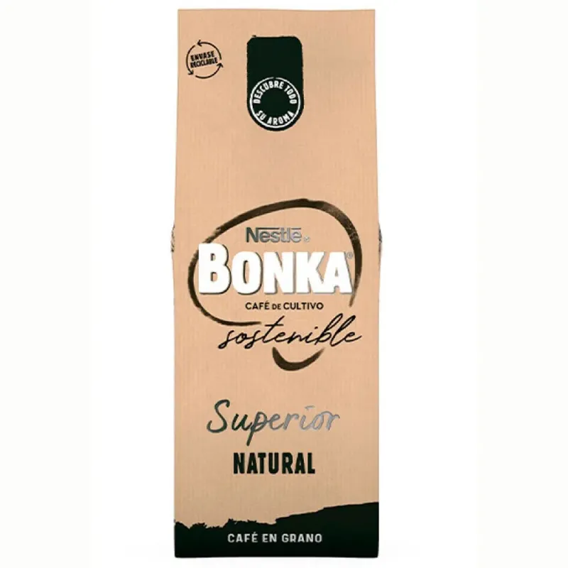 Bonka Natural Superior 1 kg. café en grano Etiqueta Negra Nestlé Bonka Natural Superior 1 kg. café en grano Etiqueta Negra Nestlé