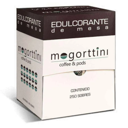 Edulcorante caja de 250 unidades de 1g| Mogorttini