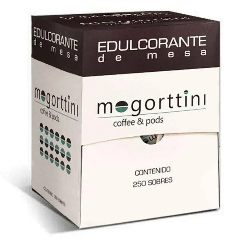 Edulcorante caja de 250 unidades de 1g| Mogorttini Edulcorante caja de 250 unidades de 1g| Mogorttini