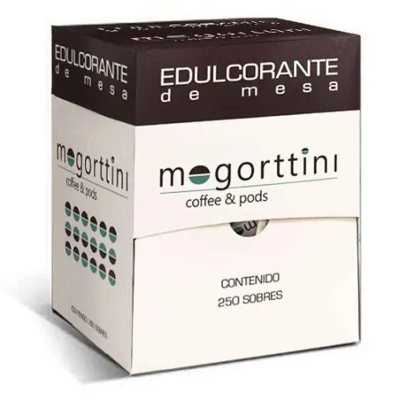 Edulcorante caja de 250 unidades de 1g| Mogorttini