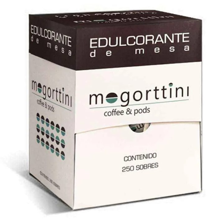 Edulcorante caja de 250 unidades de 1g| Mogorttini