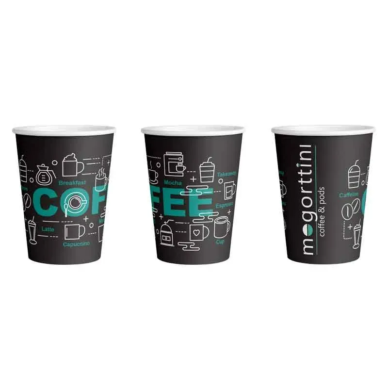 Surtido 75 vasos de papel 6'5 Oz 190 ml|Diseño Mogorttini Surtido 75 vasos de papel 6'5 Oz 190 ml|Diseño Mogorttini