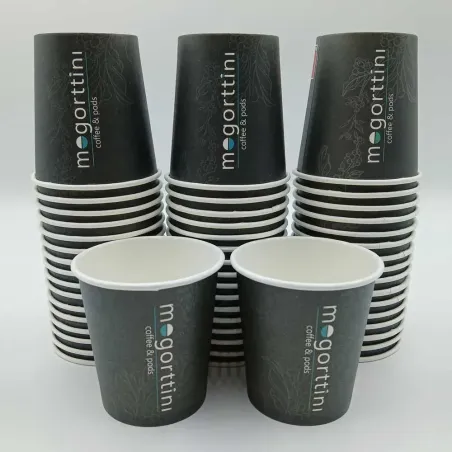 Surtido 50 vasos de papel 4 Oz 120 ml | Diseño Mogorttini