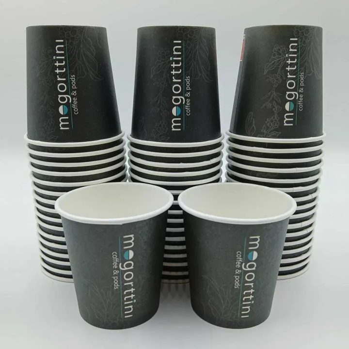 Surtido 50 vasos de papel 4 Oz 120 ml | Diseño Mogorttini